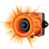 QWCD50 LED STROBE SIGNAL & ELECTRIC HORN COMBO, RED, 24VDC - Qlight