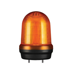 100mm WARNING LIGHT, 12/24VDC (Available in Amber, Red, Blue, Green) - Qlight
